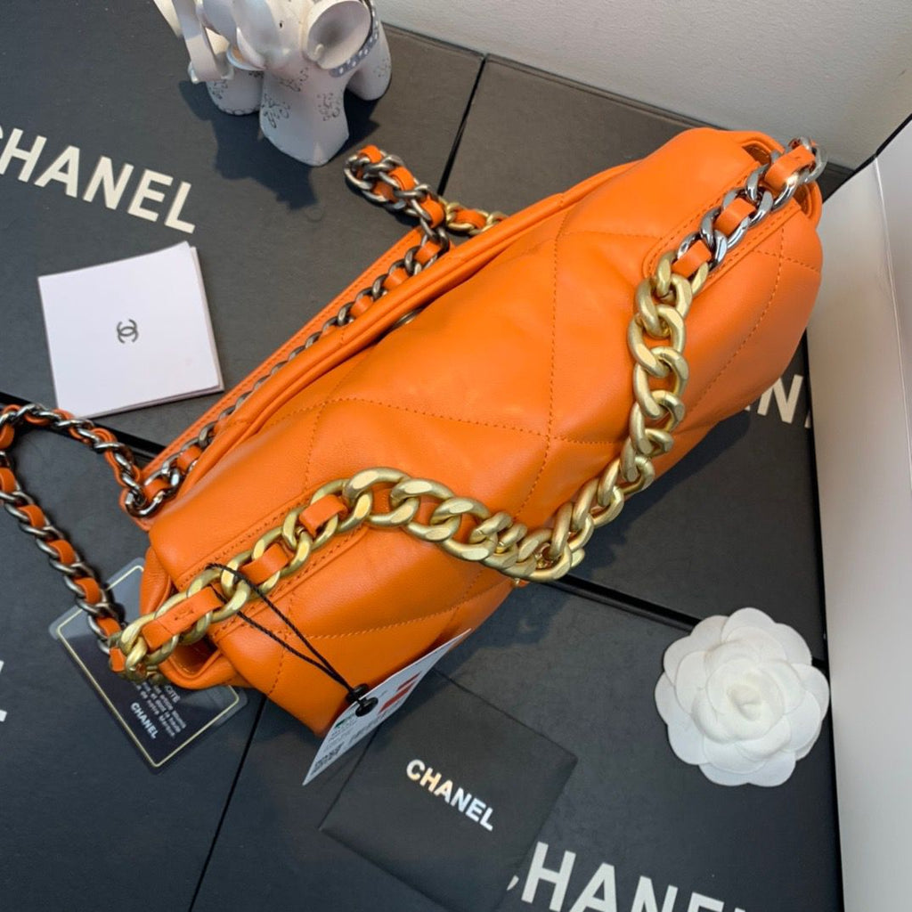 CHL -  19 Handbag Orange For Women 10.1in/26LO