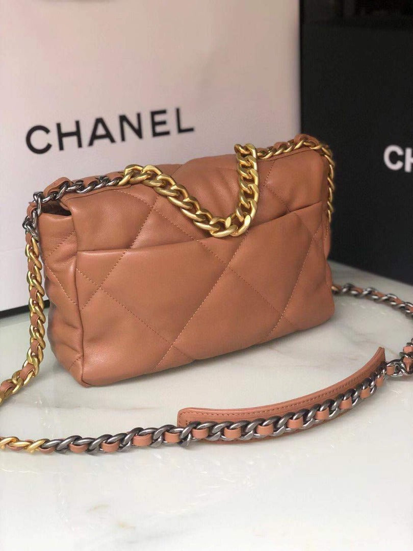 CHL -  19 Handbag 26LO Brown For Women AS1160