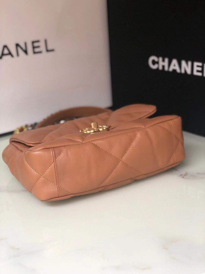 CHL -  19 Handbag 26LO Brown For Women AS1160