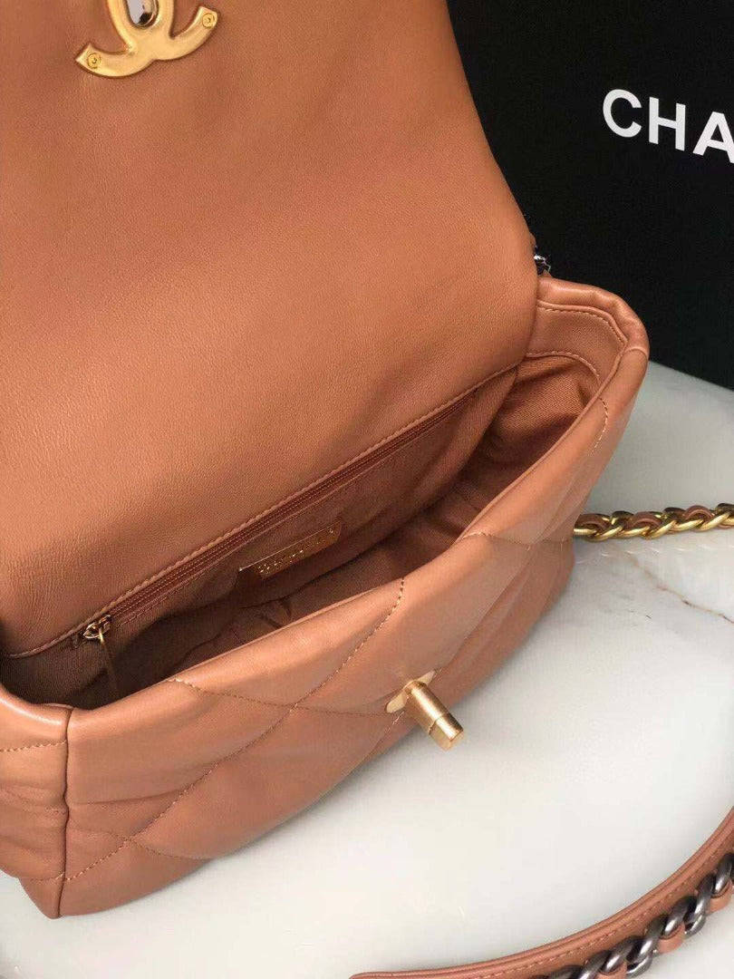 CHL -  19 Handbag 26LO Brown For Women AS1160
