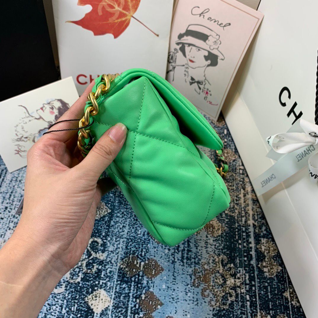 CHL -  19 Handbag 26LO Green For Women AS1160