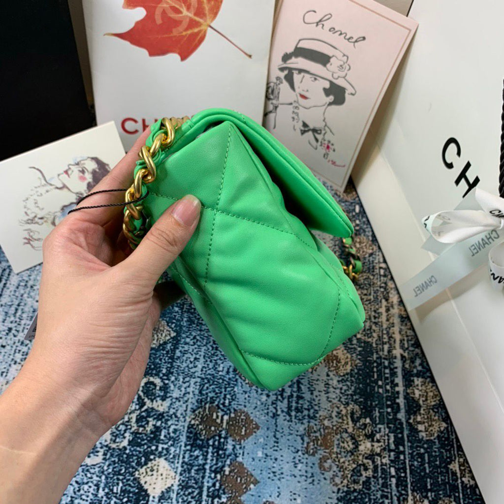 CHL -  19 Handbag 26LO Green For Women AS1160