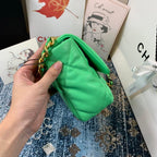 CHL -  19 Handbag 26LO Green For Women AS1160