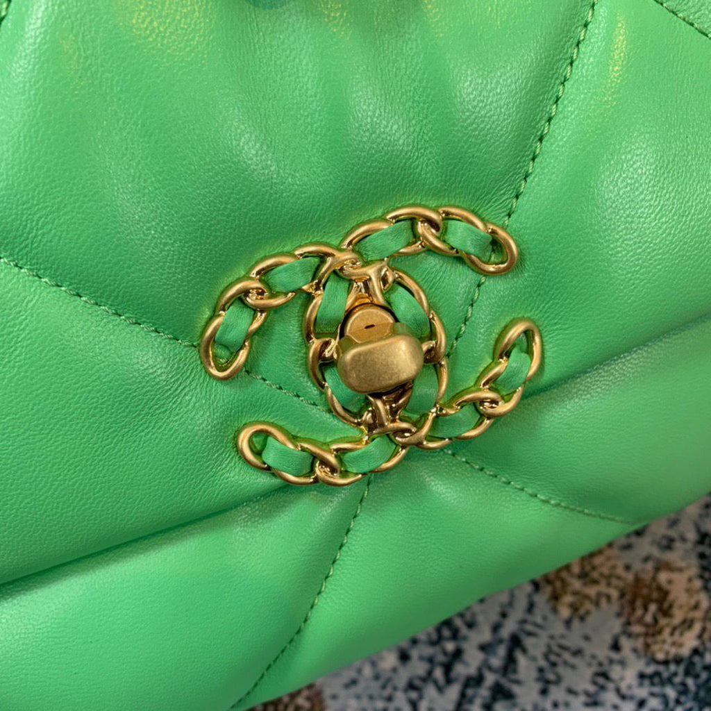 CHL -  19 Handbag 26LO Green For Women AS1160