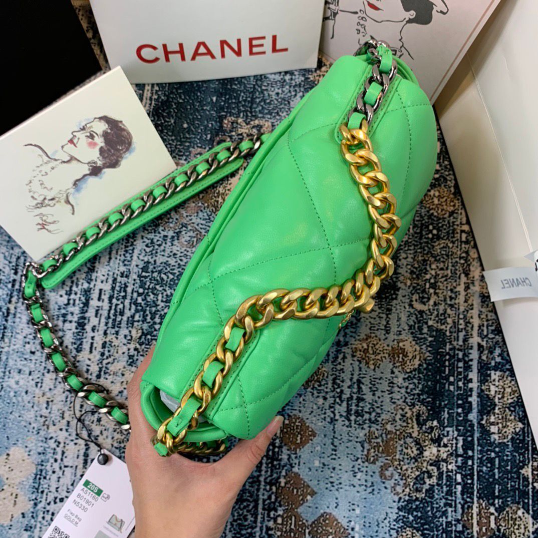CHL -  19 Handbag 26LO Green For Women AS1160