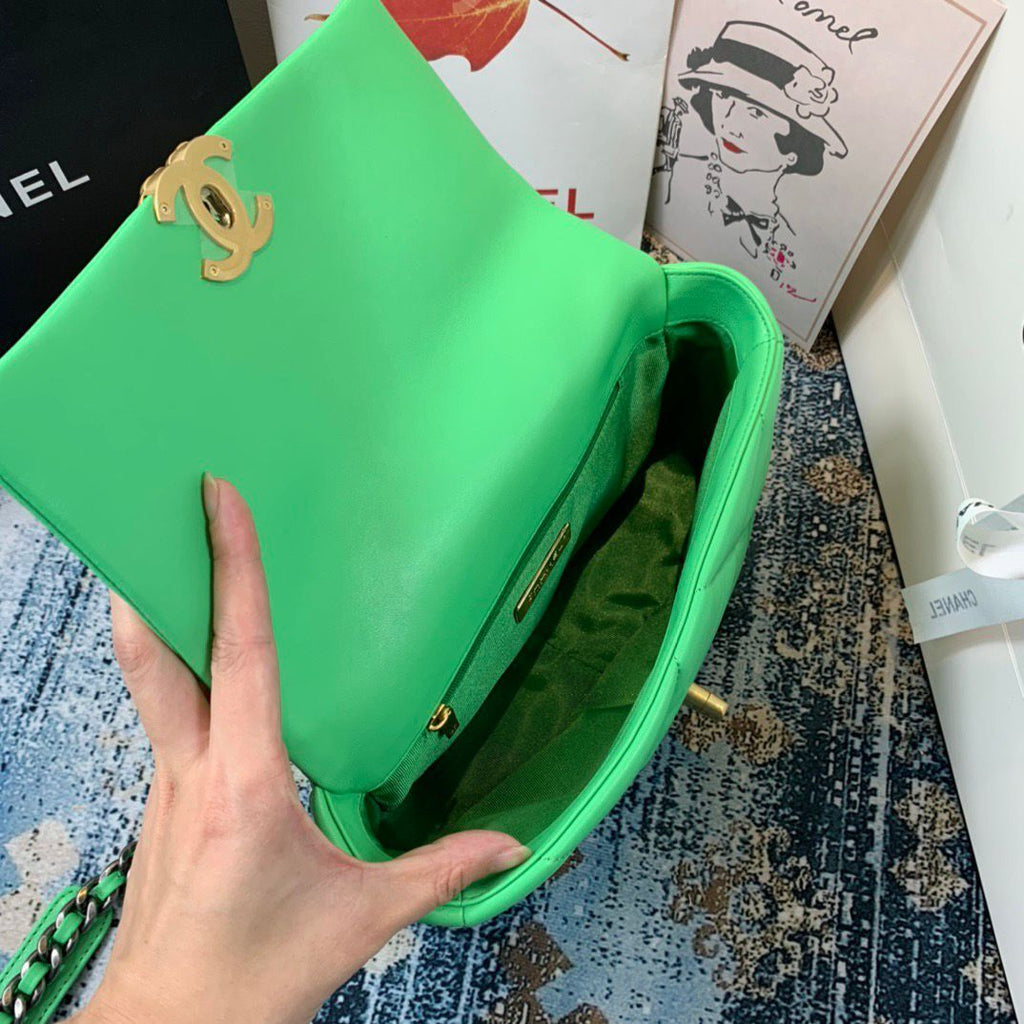 CHL -  19 Handbag 26LO Green For Women AS1160
