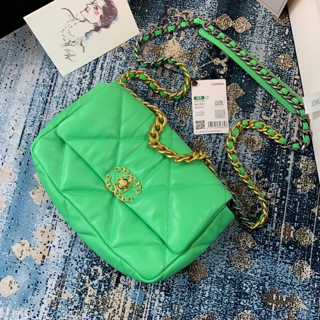CHL -  19 Handbag 26LO Green For Women AS1160