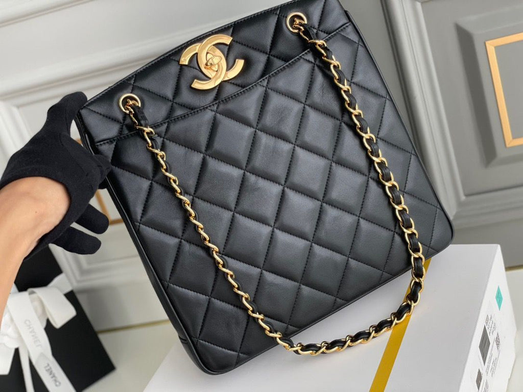 CHL - Maxi Shopping Bag Black For Women 11.8in/30LO