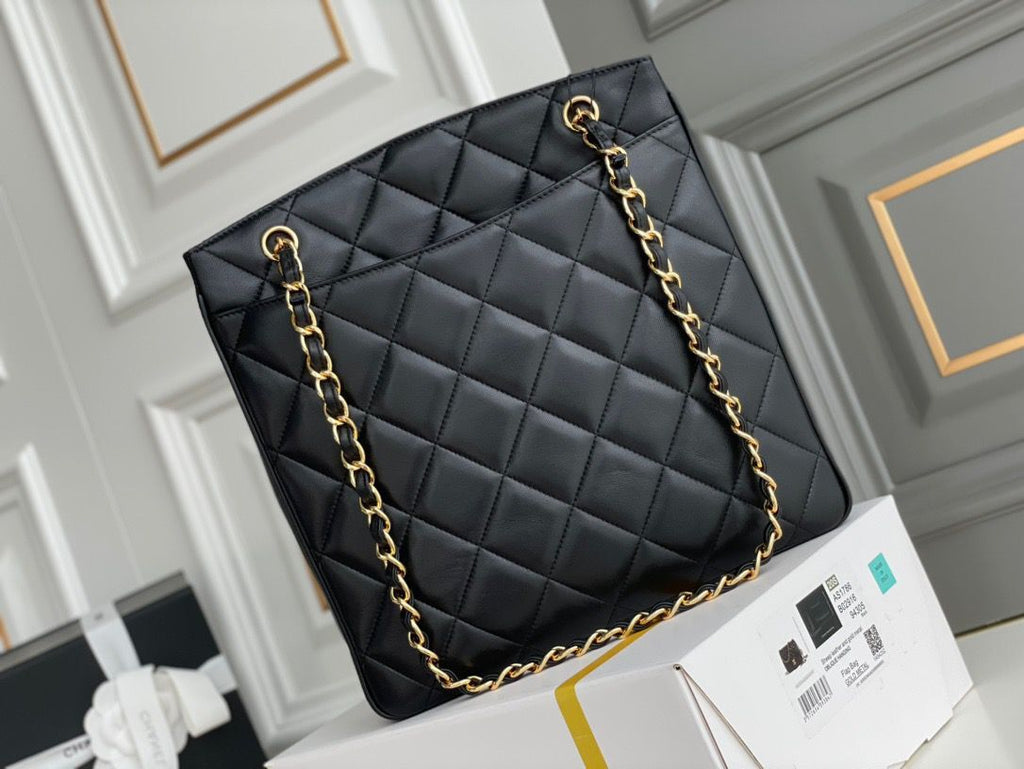 CHL - Maxi Shopping Bag Black For Women 11.8in/30LO
