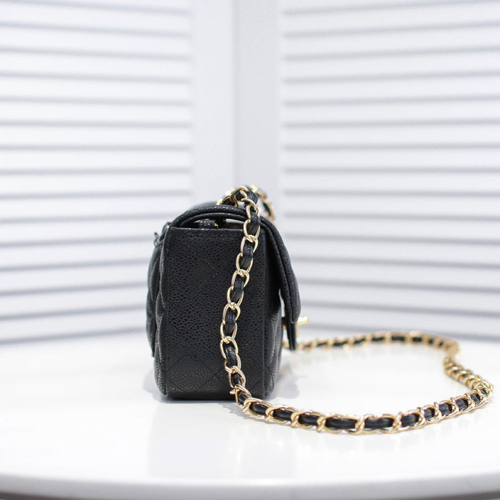 CHL - Mini Flap Bag Black For Women 7.8in/20LO A69900