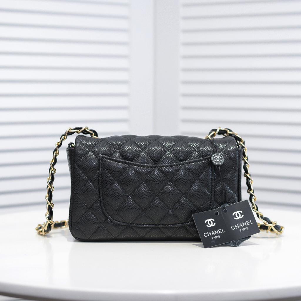 CHL - Mini Flap Bag Black For Women 7.8in/20LO A69900