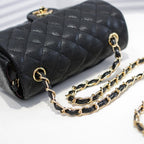 CHL - Mini Flap Bag Black For Women 7.8in/20LO A69900