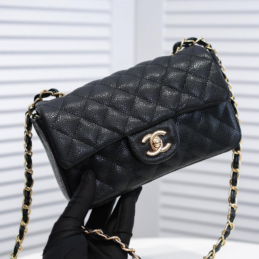 CHL - Mini Flap Bag Black For Women 7.8in/20LO A69900