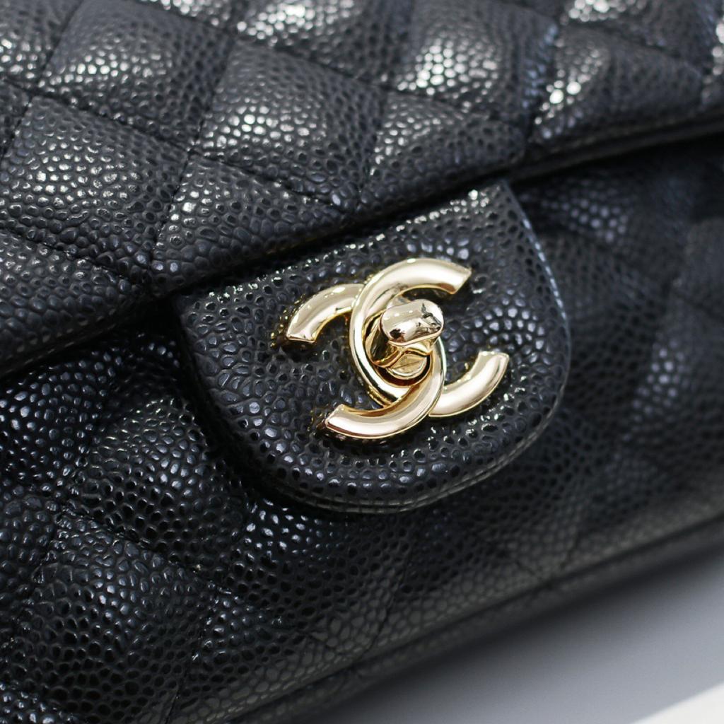 CHL - Mini Flap Bag Black For Women 7.8in/20LO A69900