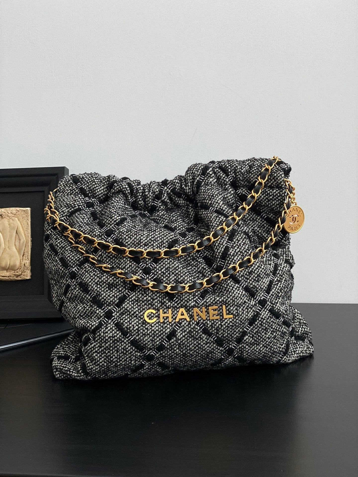 CHL -  22 Handbag Grey For Women Bags 15in/38LO AS3261 B09280 ND265