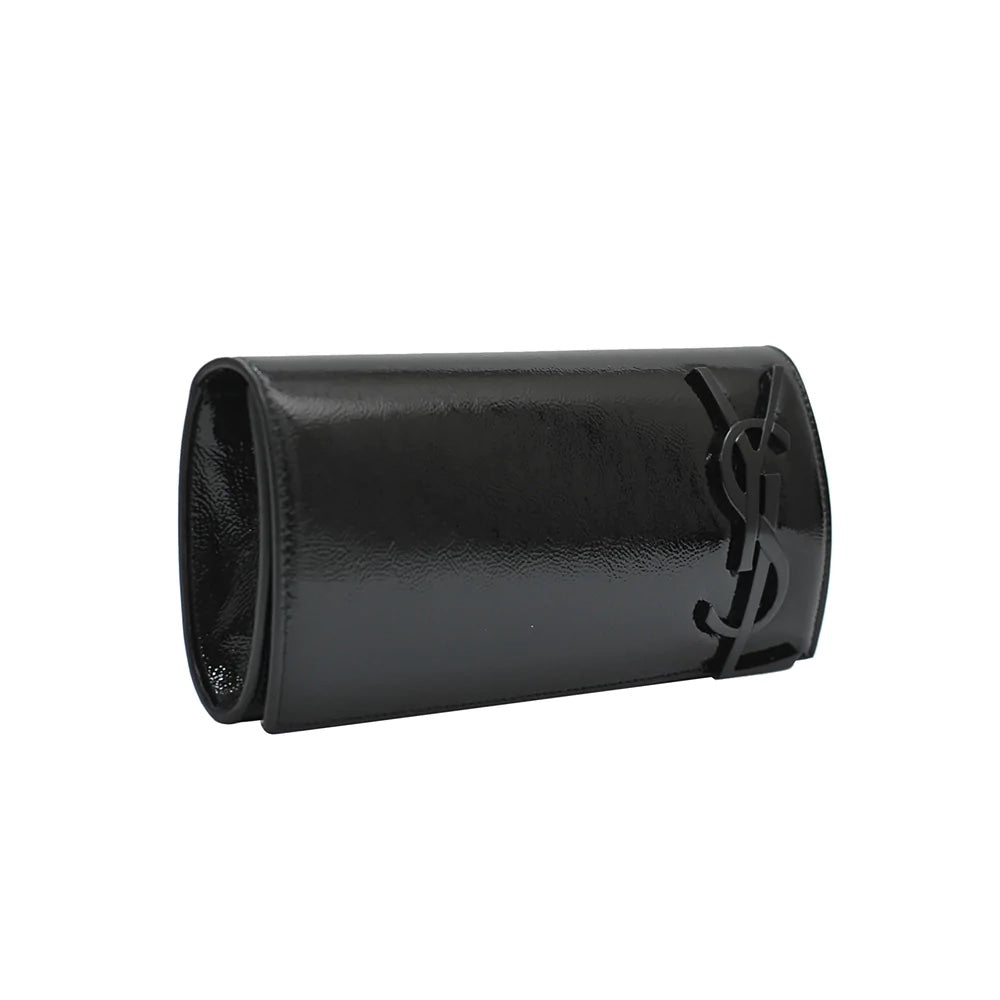 YLS PATENT LEATHER SMOKING CLUTCH BAG