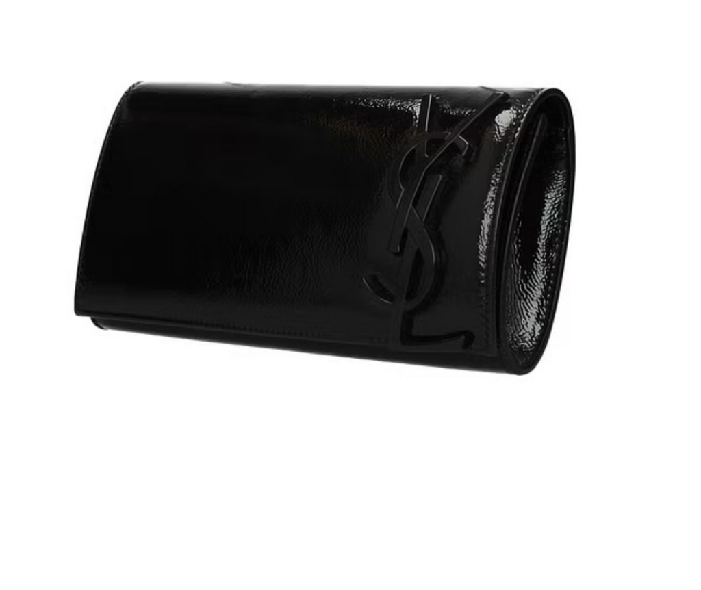 YLS PATENT LEATHER SMOKING CLUTCH BAG
