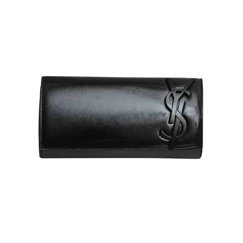 YLS PATENT LEATHER SMOKING CLUTCH BAG