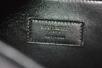 YLS GRAIN DE POUDRE WEST HOLLYWOOD MONOGRAM FOLD OVER CLUTCH
