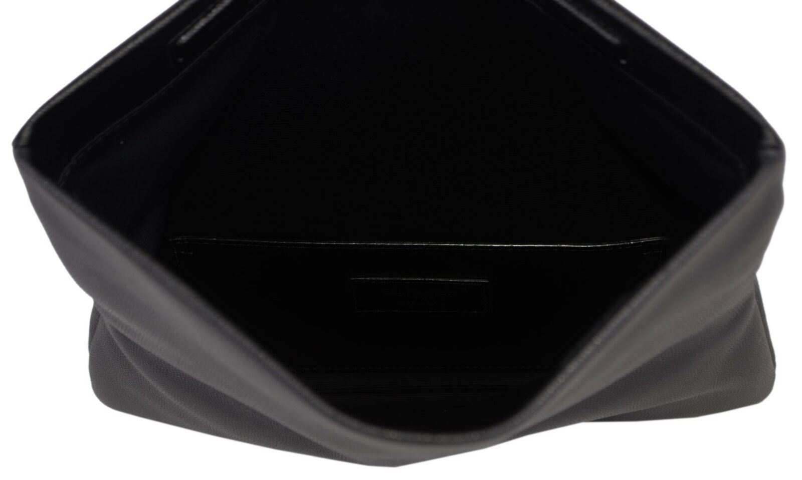 YLS GRAIN DE POUDRE WEST HOLLYWOOD MONOGRAM FOLD OVER CLUTCH