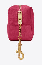 YLS JAMIE CUBE CHARM IN SUEDE AND LAMBSKIN