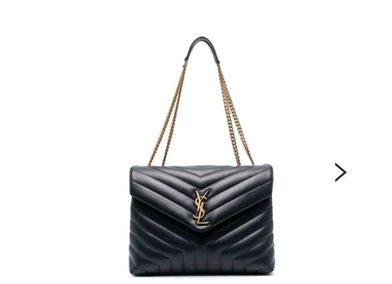 YLS MEDIUM LOULOU Y QUILTED CALFSKIN SHOULDER BAG