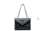 YLS MEDIUM LOULOU Y QUILTED CALFSKIN SHOULDER BAG