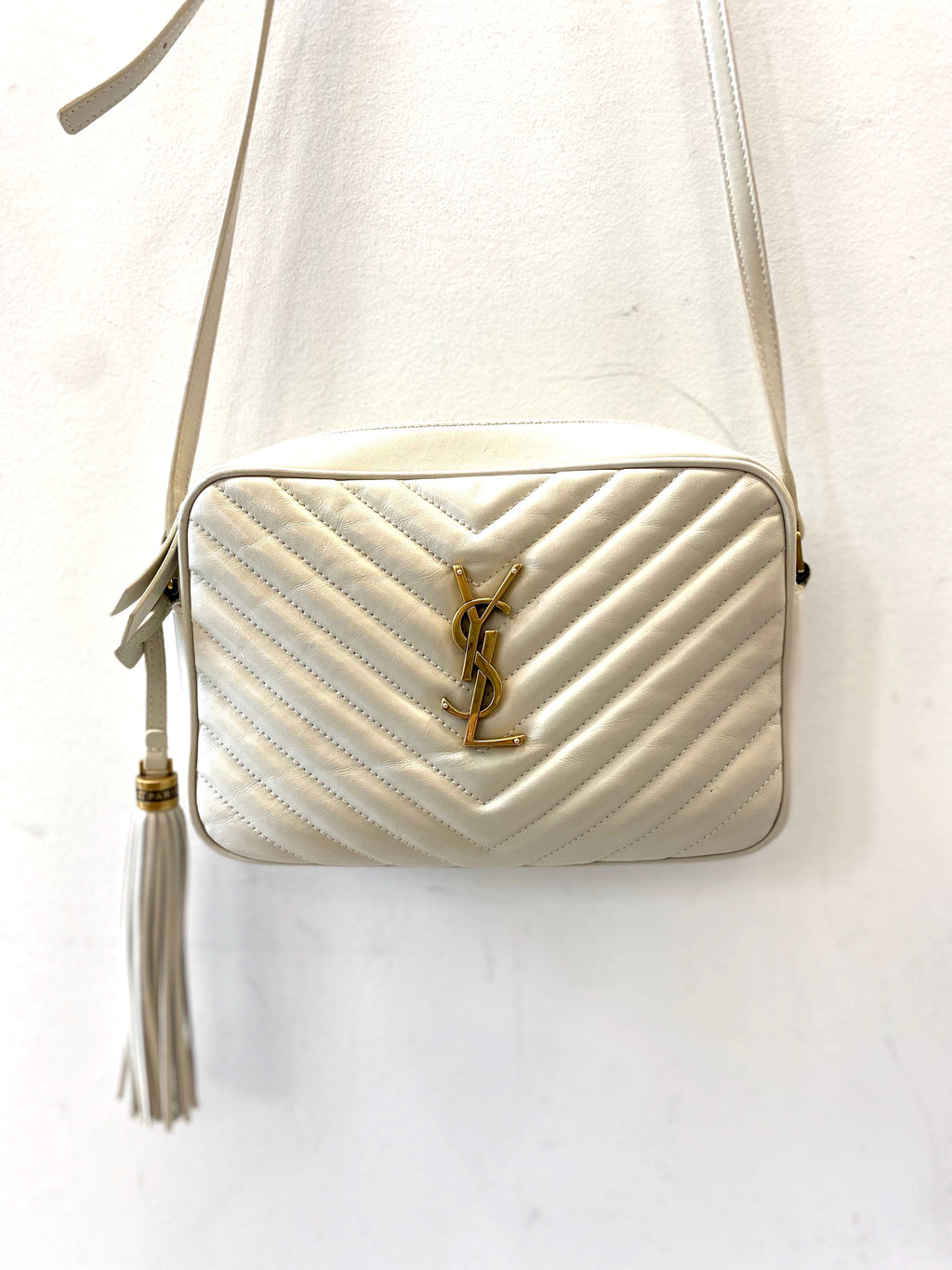 Lusso Official DESIGNER BAGS -  - YLS - LOU CAMERA LEATHER CROSSBODY BAG