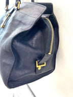 YLS LEATHER MEDIUM Y CABAS CHYC TOTE BAG