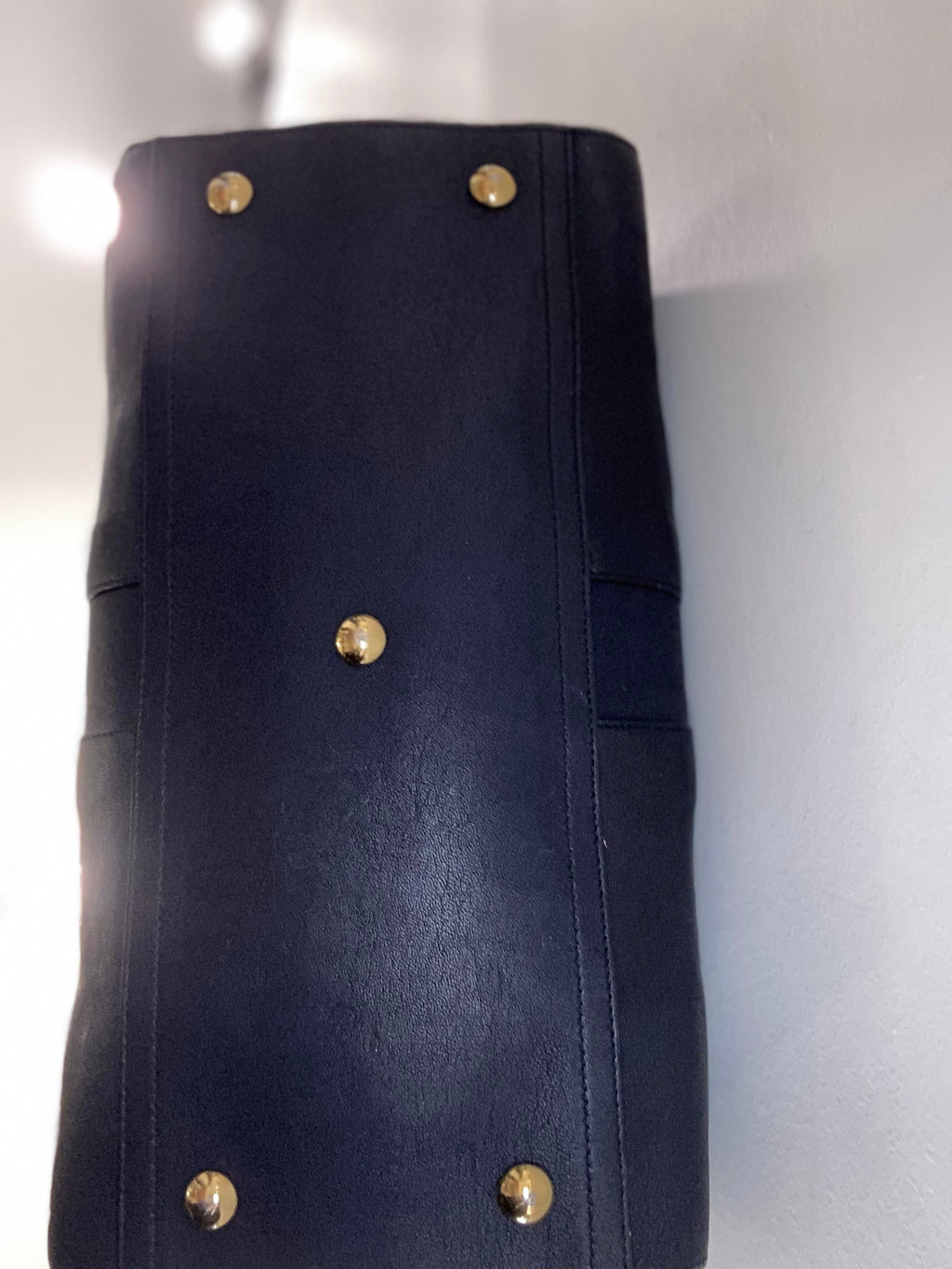 YLS LEATHER MEDIUM Y CABAS CHYC TOTE BAG