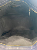 YLS LEATHER MEDIUM Y CABAS CHYC TOTE BAG