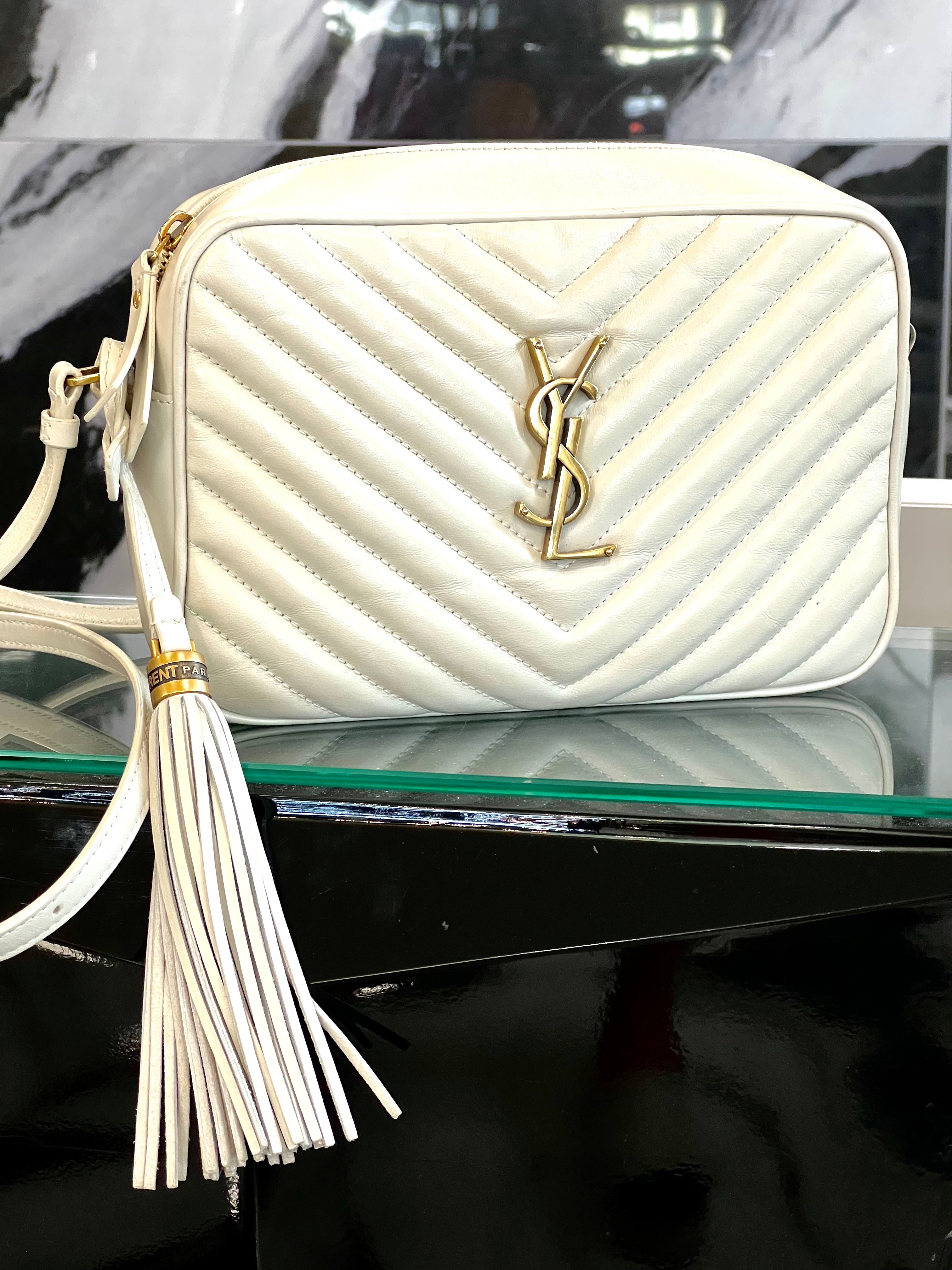 Lusso Official DESIGNER BAGS -  - YLS - LOU CAMERA LEATHER CROSSBODY BAG