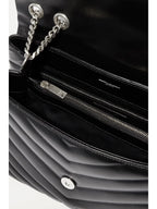 YLS MEDIUM LOULOU MATELASSE LEATHER SHOULDER BAG