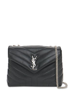 YLS MEDIUM LOULOU MATELASSE LEATHER SHOULDER BAG
