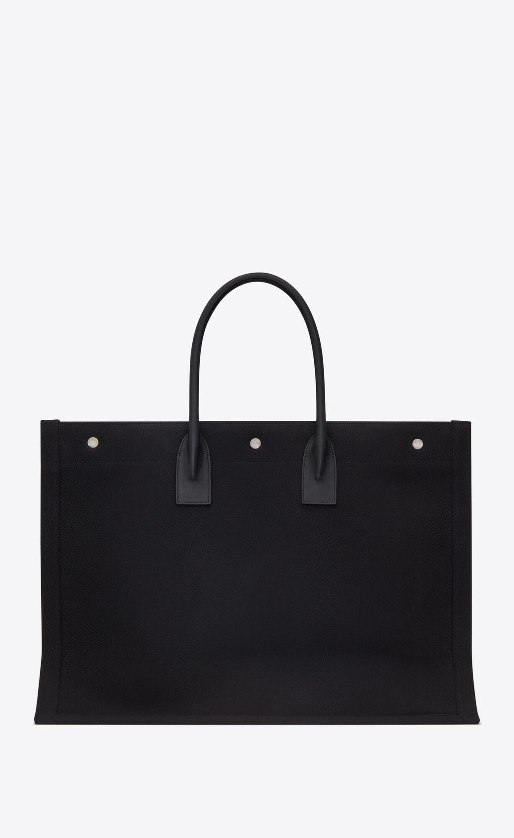 YLS RIVE GAUCHE LARGE TOTE BAG NOIR