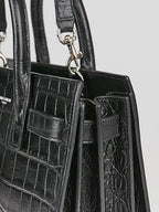 YLS SAC DE JOUR CROCODILE-EMBOSSED HANDBAG