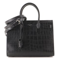YLS SAC DE JOUR CROCODILE-EMBOSSED HANDBAG