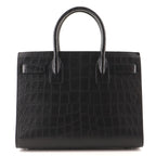 YLS SAC DE JOUR CROCODILE-EMBOSSED HANDBAG