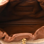 YLS SHEARLING PAC PAC HOBO BAG