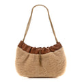 YLS SHEARLING PAC PAC HOBO BAG