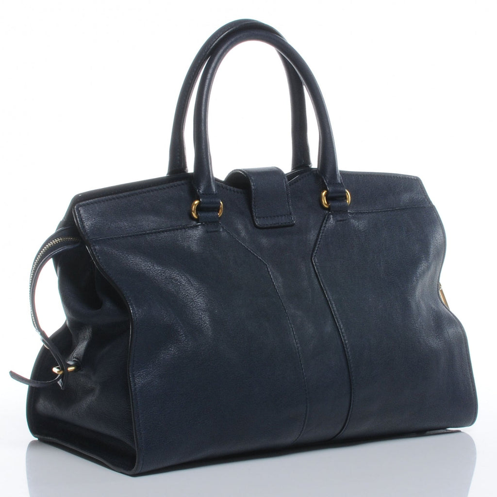 YLS LEATHER MEDIUM Y CABAS CHYC TOTE BAG