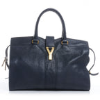 YLS LEATHER MEDIUM Y CABAS CHYC TOTE BAG