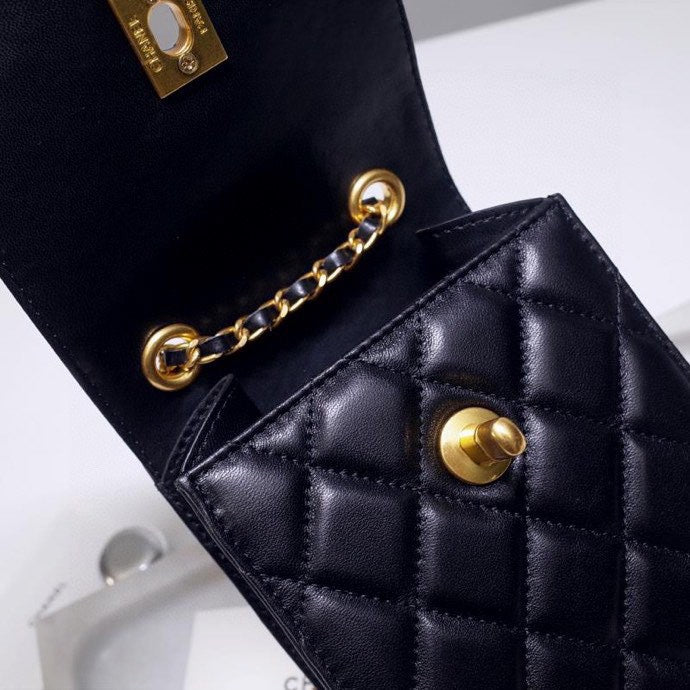CHL - Quilted Phone Holder Bag For Women 11LO/4.3in