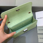 BLN-Ciaga Gossip Small On Chain Shoulder Bag Light Green, For Women,  Bags 7.4in/19LO