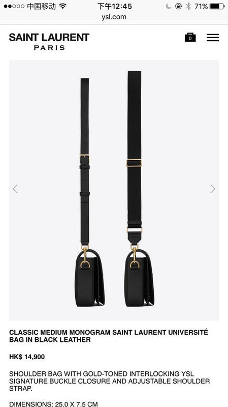 BB - YSL Bag - 3601