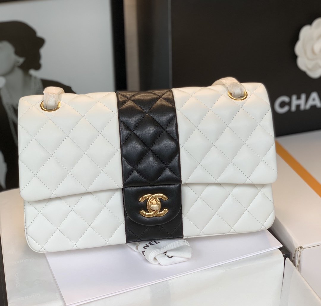 CHL - Mini Flap Bag White For Women 9.8in/25LO