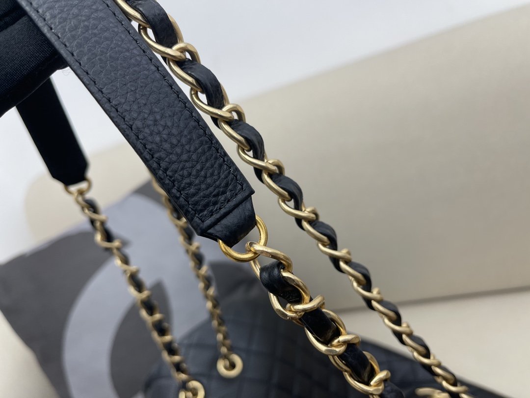 CHL -  CoCo LuGucciage Gold Toned Hardware 46LO Black For Women