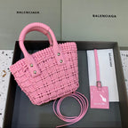 BLN-Ciaga Bistro XS Basket With Strap In Pink, For Women,  Bags 16.1in/41LO