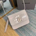 BLN-Ciaga Bolso Bandolera B In White, For Women,  Bags 7in/18LO