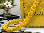 CHL - Vinyl Classic Yellow Shoulder bag For Women 29LO/11.5in